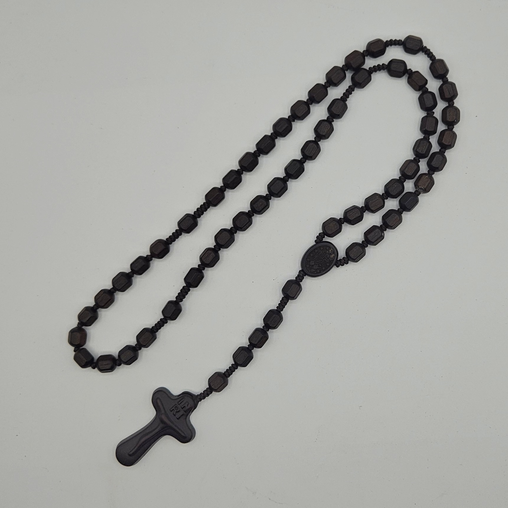 5단묵주침수목육각방석10mm